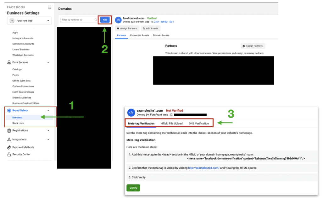 How To Verify Domain In Facebook Business Manager